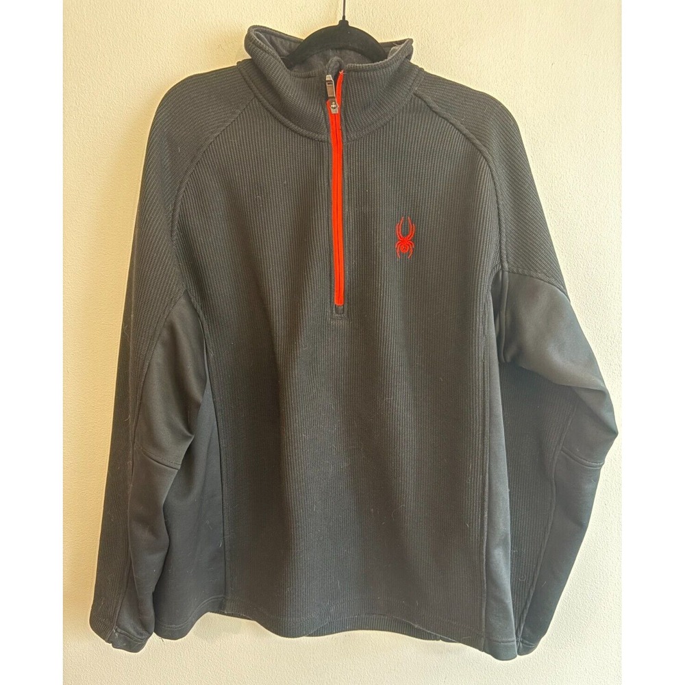 SPYDER Mens Core Sweater 1/4 Quarter Zip Size Extra Large XL